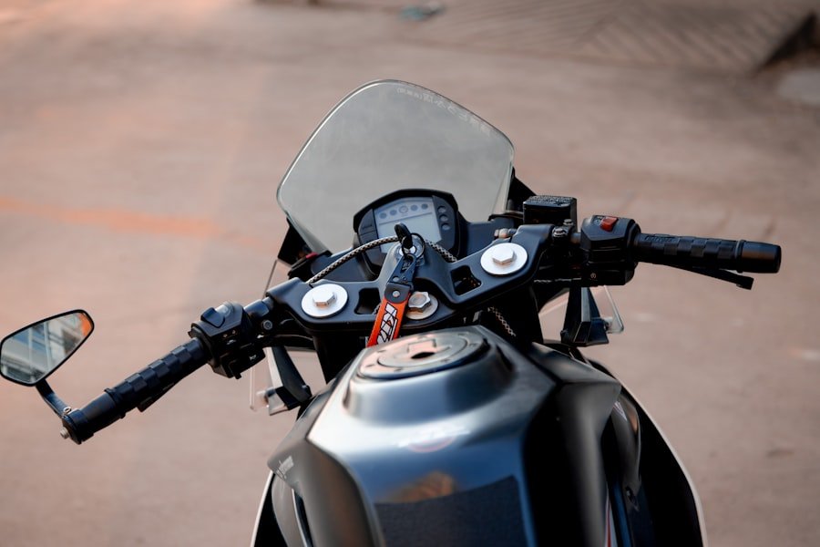 Motorcycle helmet keys
