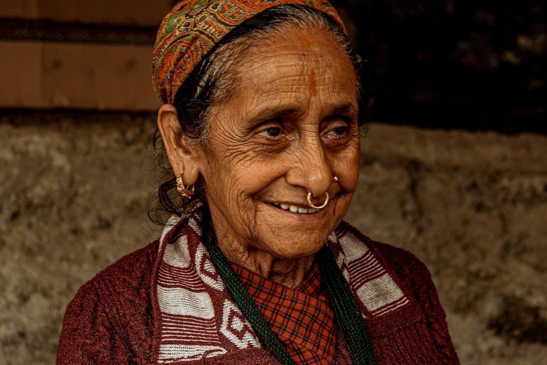 Photo Indian woman home