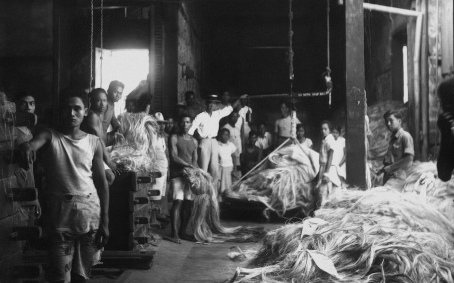 Factory workers group