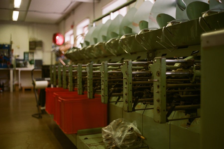 Factory worker machine