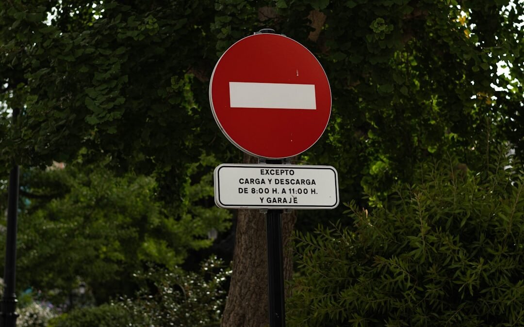 Photo Warning sign document