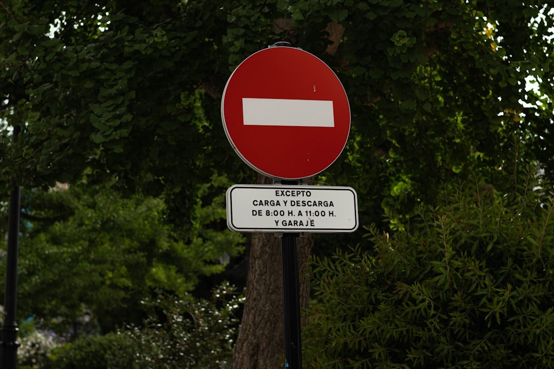 Photo Warning sign document