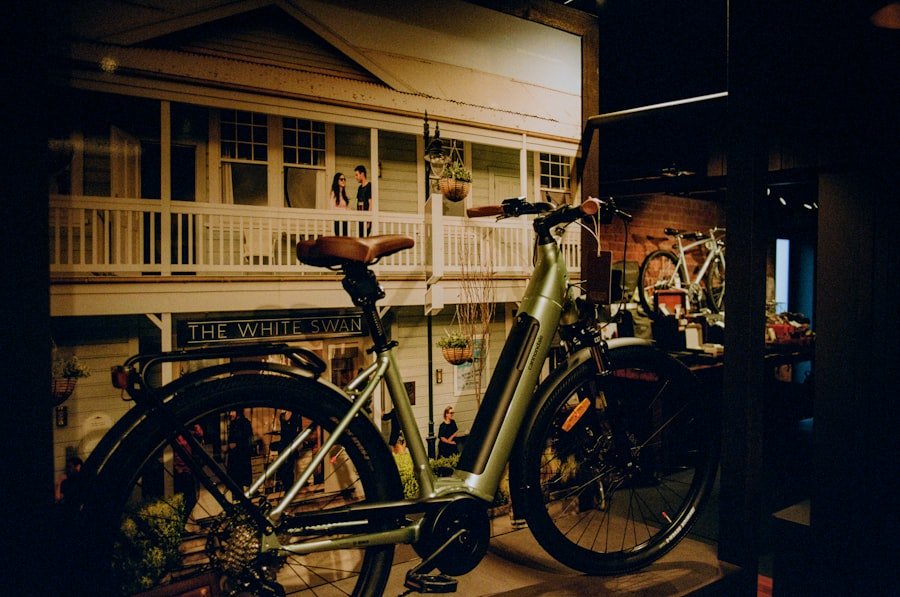 Photo Modified bike garage