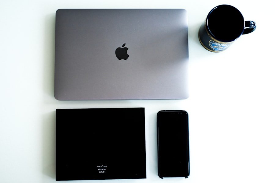 Business traveler laptop
