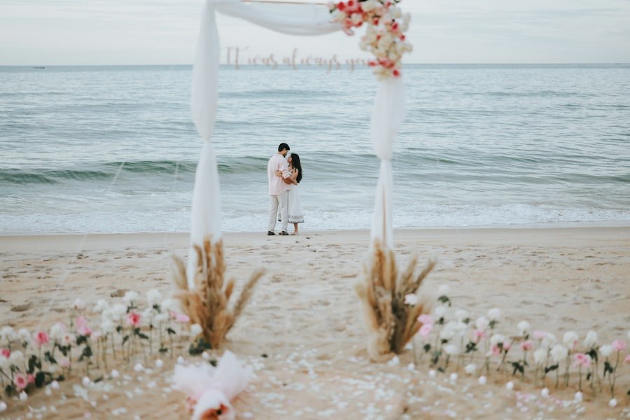 Wedding beach ceremony