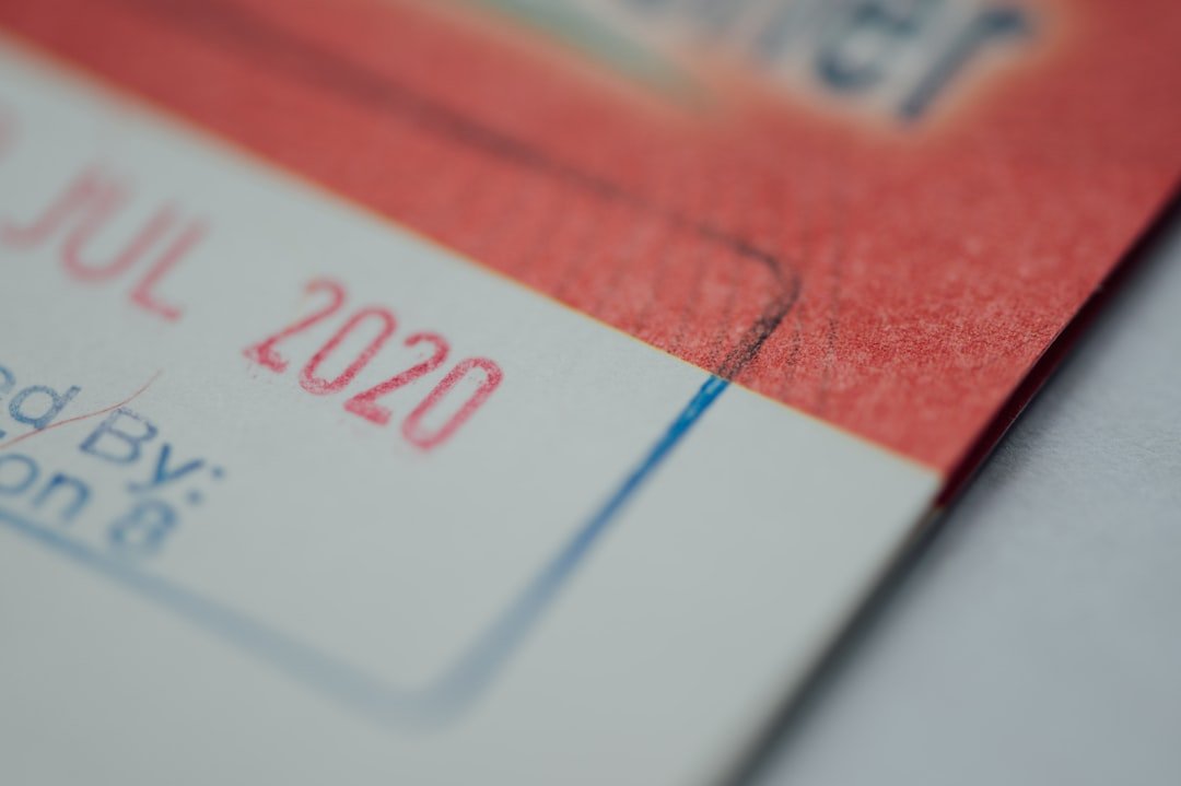 Photo Visa rejection stamp