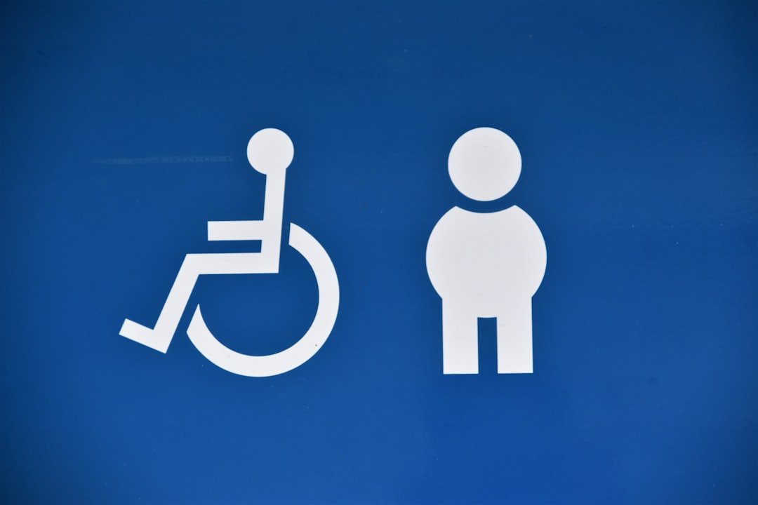 Photo Disabled hand wheelchair