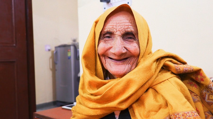 Photo Cancer survivor smiling
