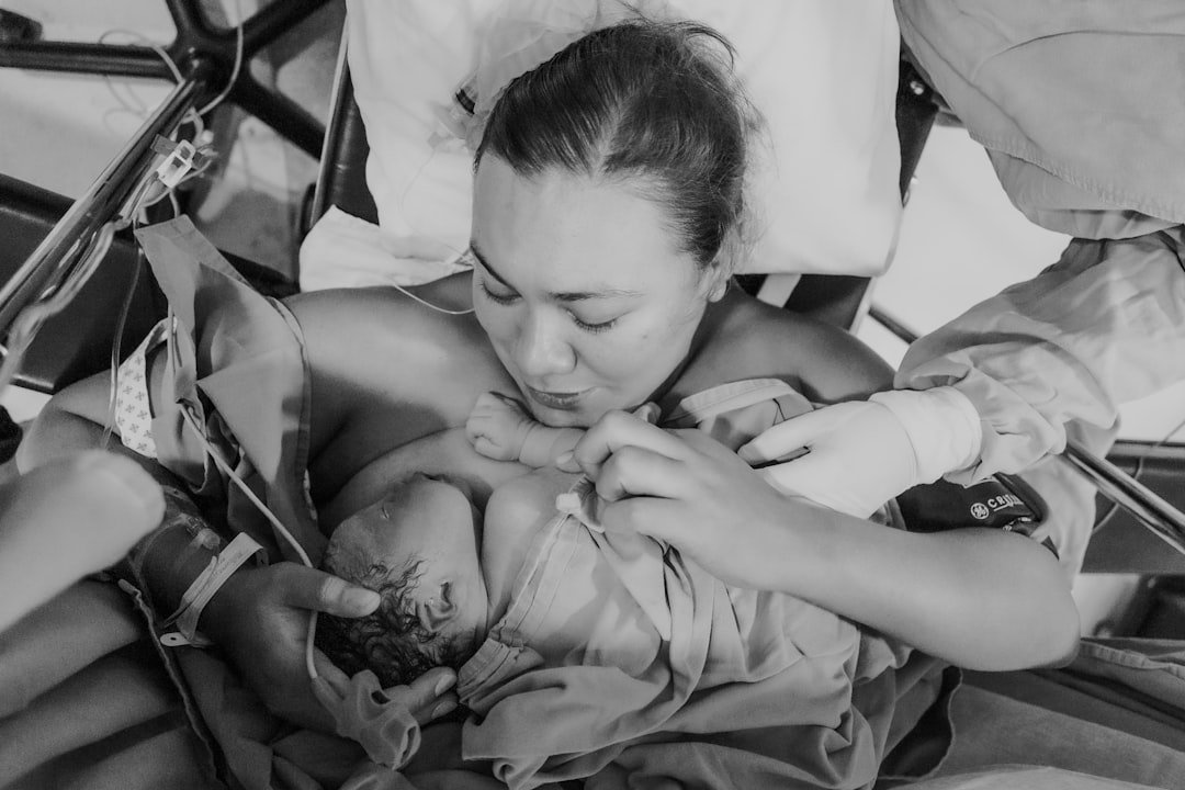 Photo Mother newborn hospital