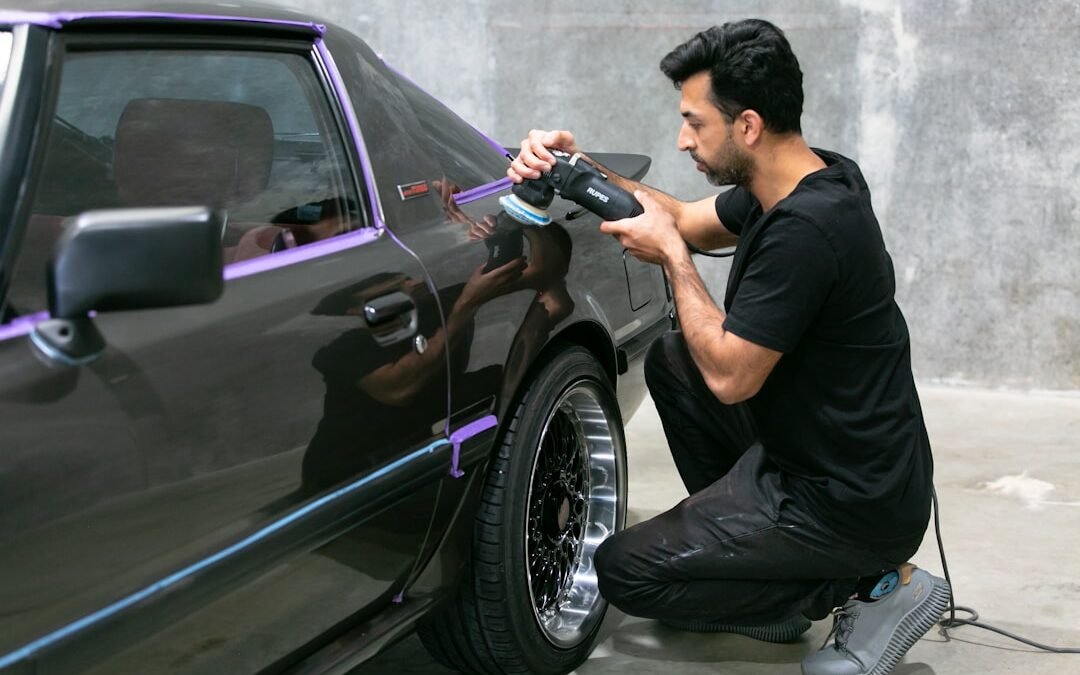 Photo Car valuation inspection