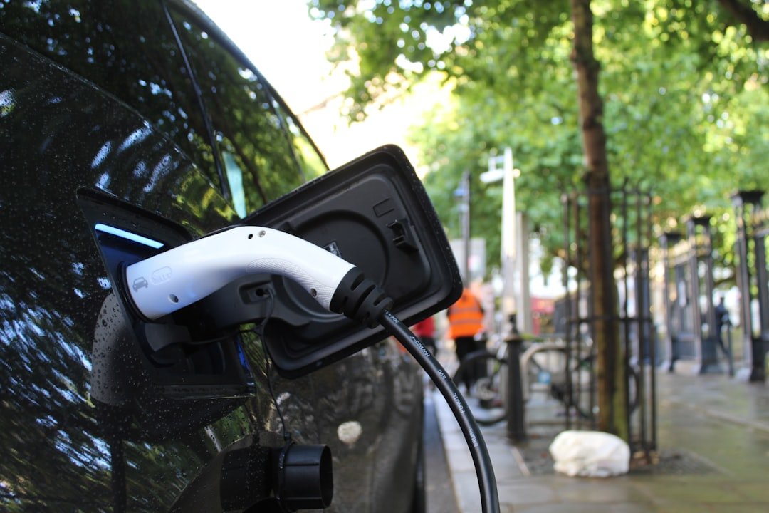 Photo Electric car charging