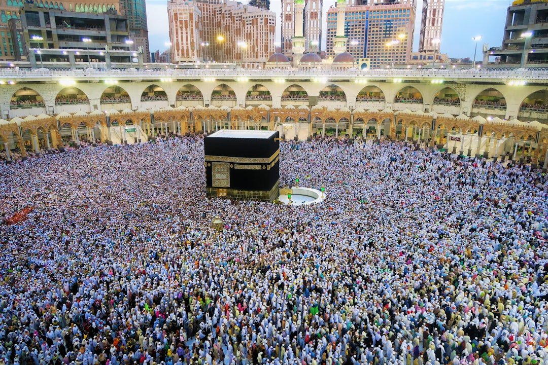 Photo Mecca pilgrimage crowd