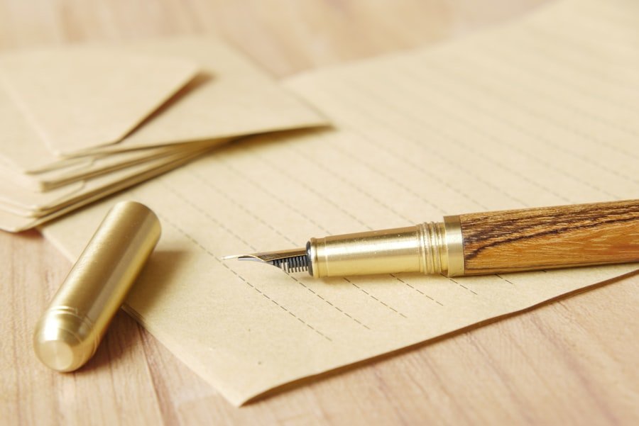 Insurance policy pen