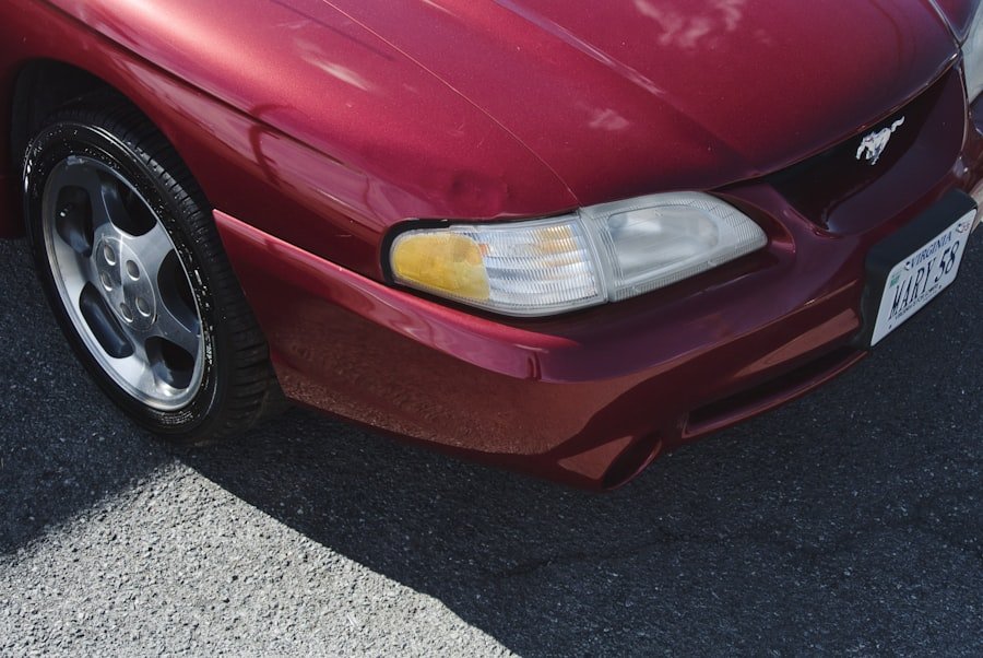 Car accident damage
