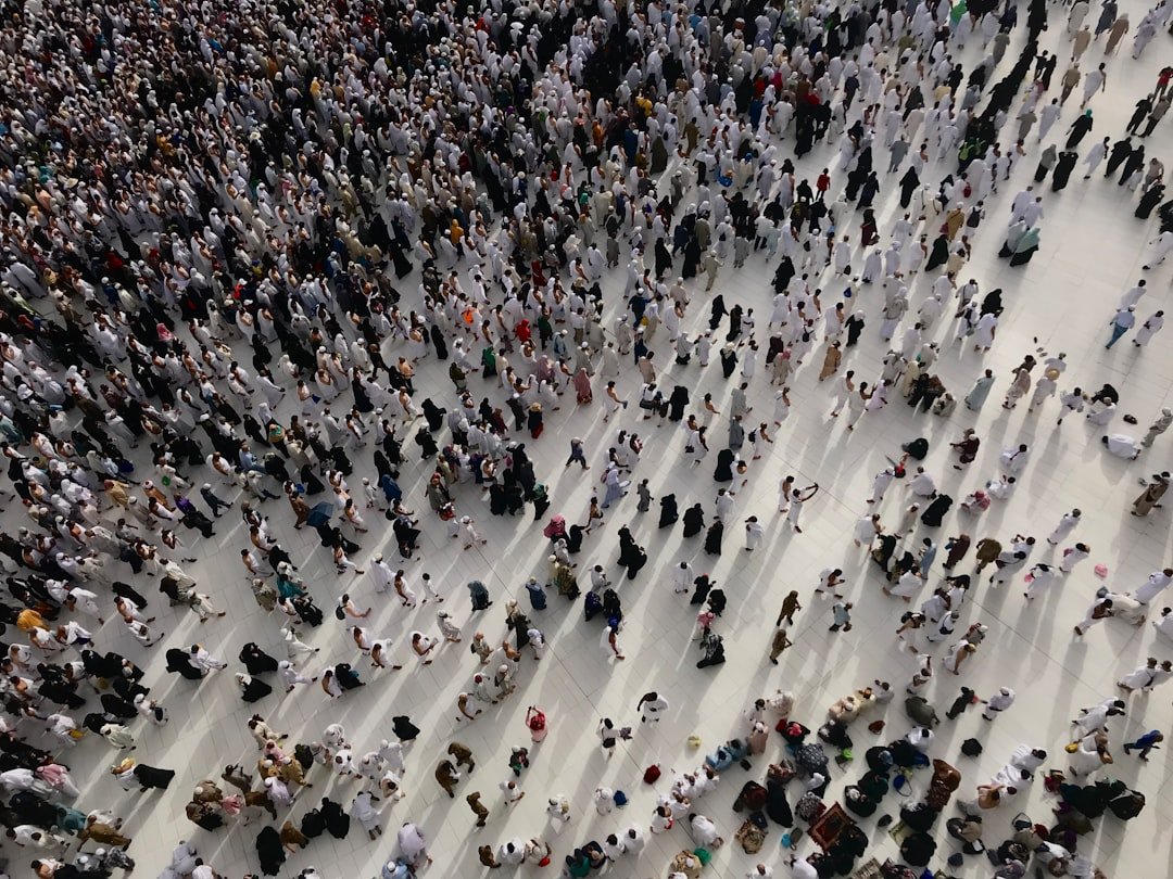 Photo Mecca pilgrimage crowd